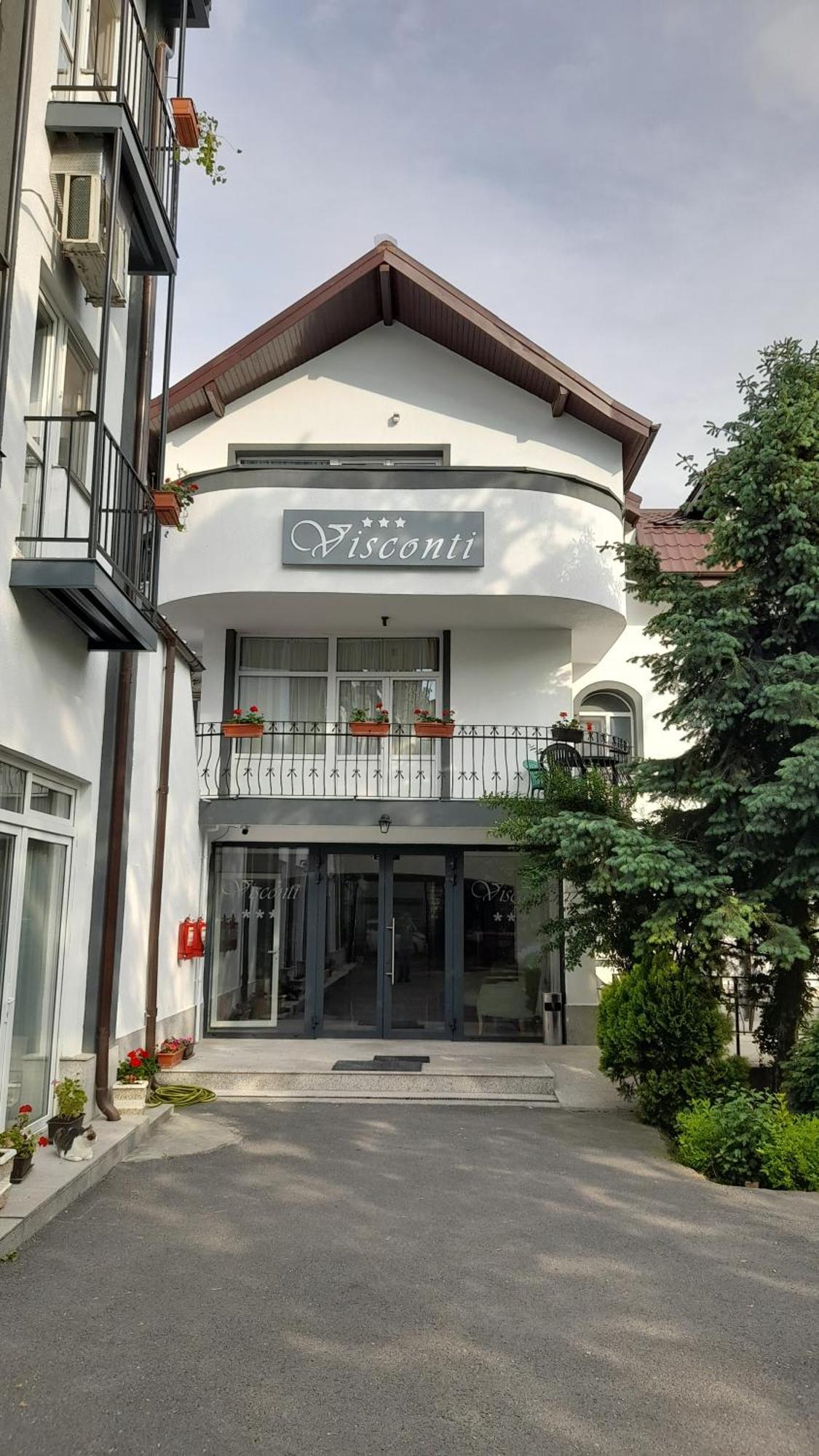 Hotel Visconti Militari Bukarest Exterior foto